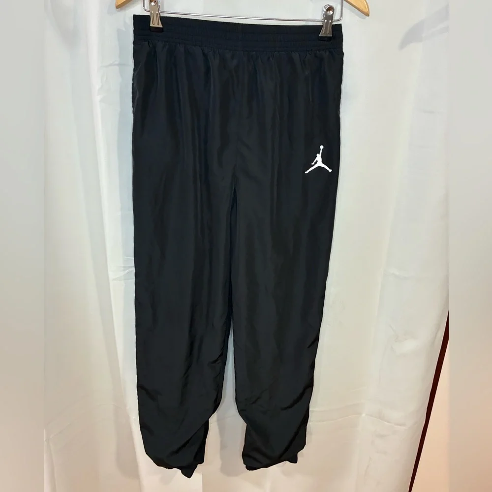 Nike Air‎ Jordan Kids 13-15 XL Black Mesh Sweatpants